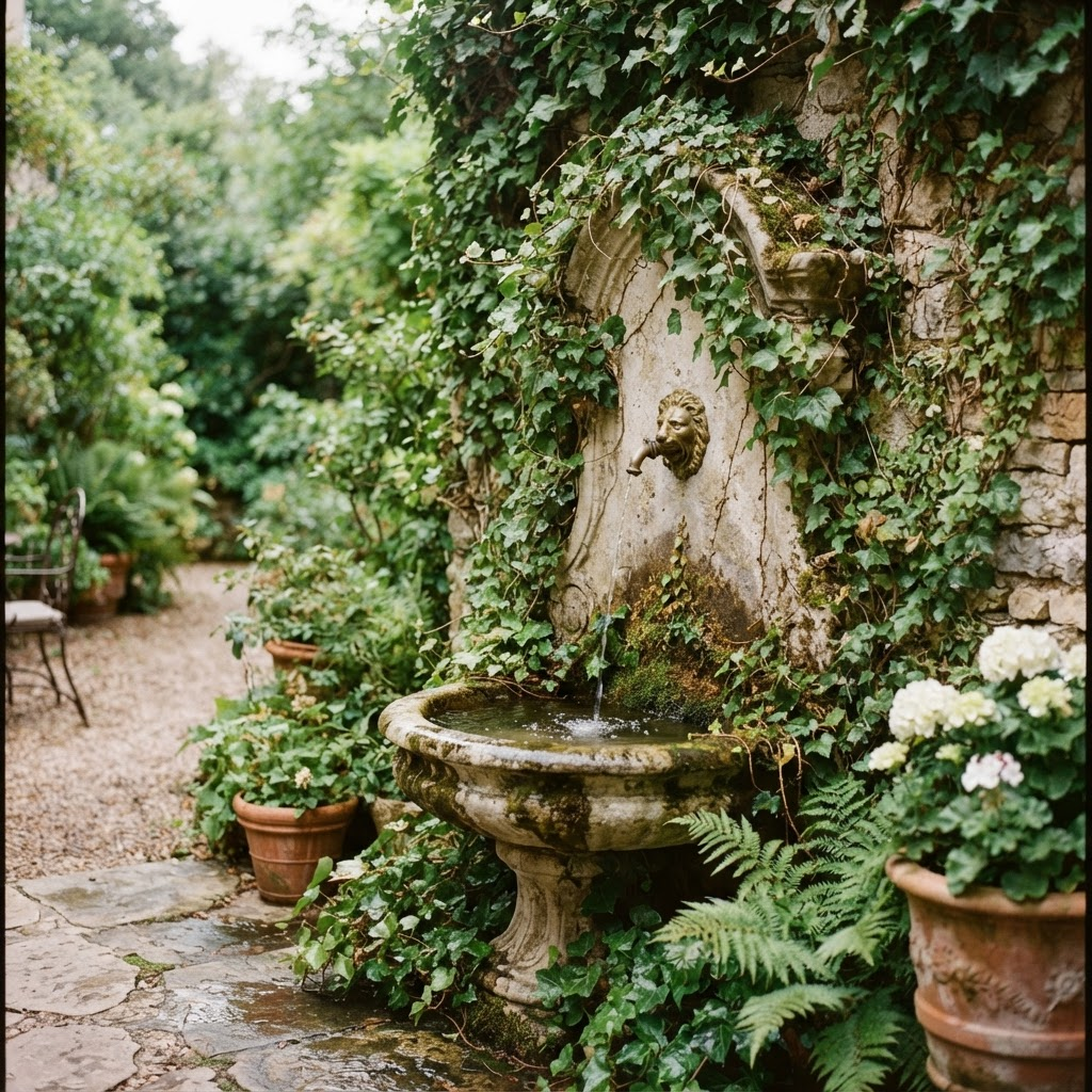 The Ivy Wall Fountain